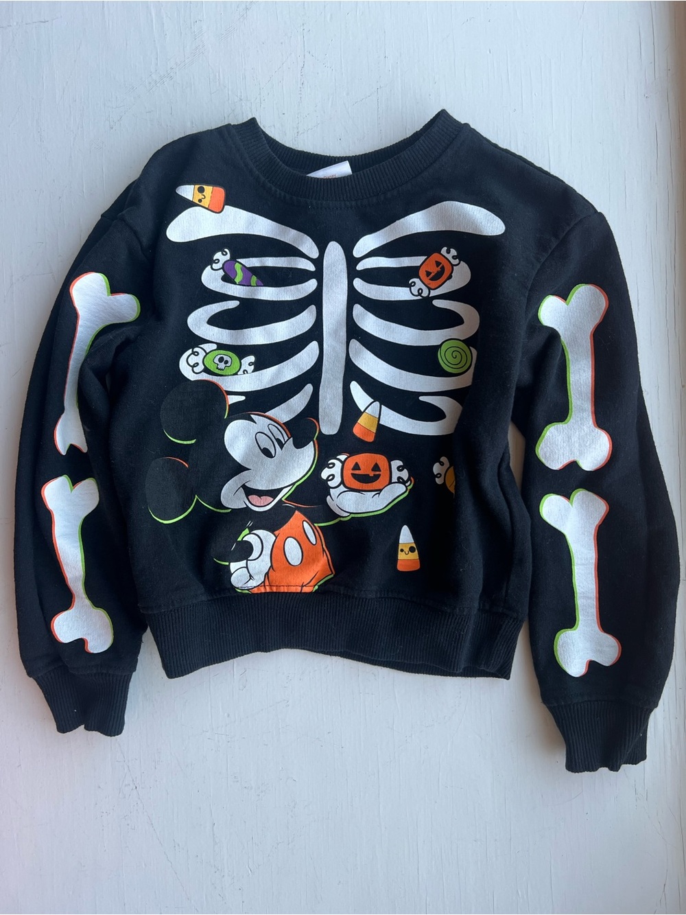 Disney Jr. Mickey Mouse Halloween Sweatshirt, 3T